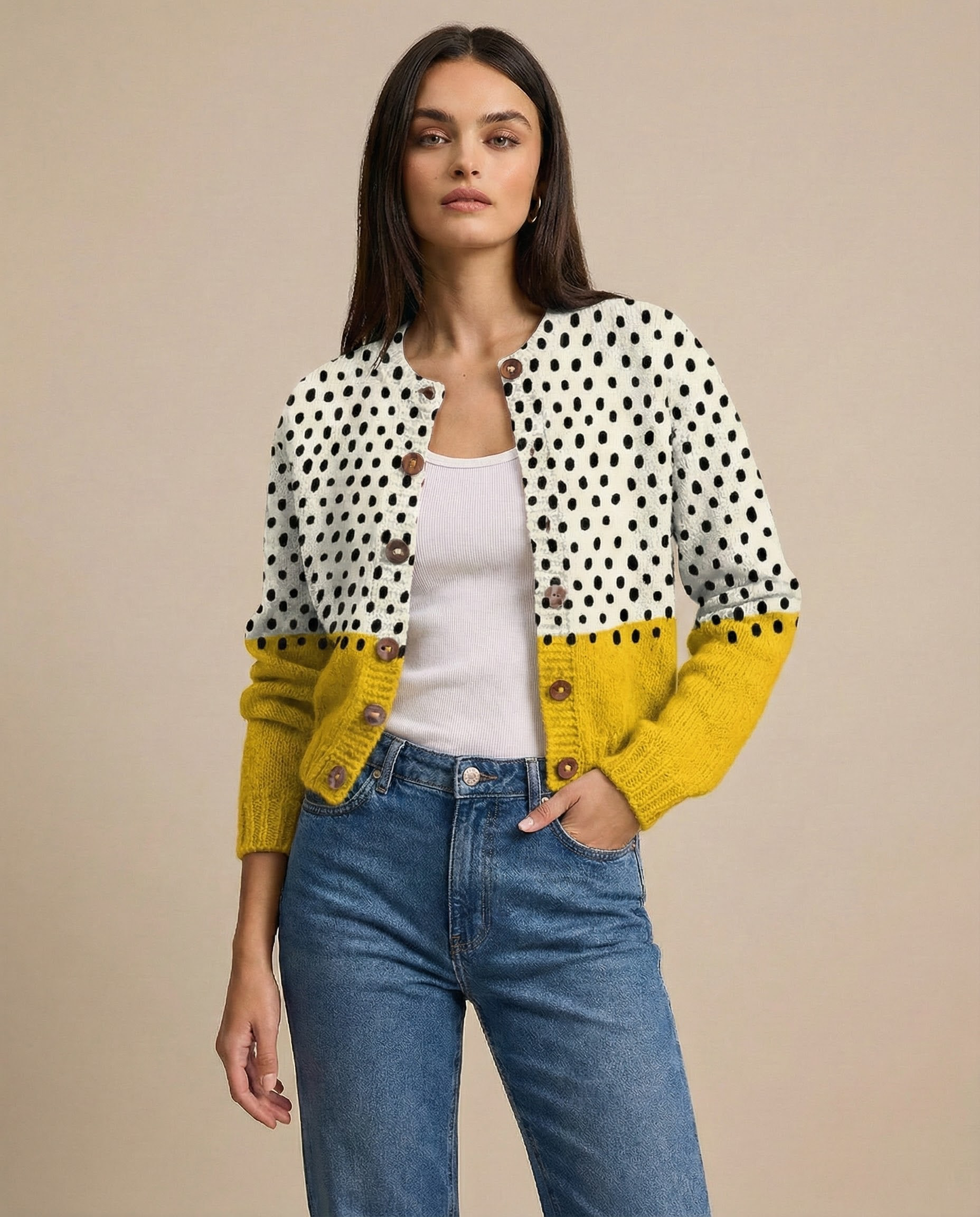 Adele | Soft Knitted Cardigan for Everyday Comfort