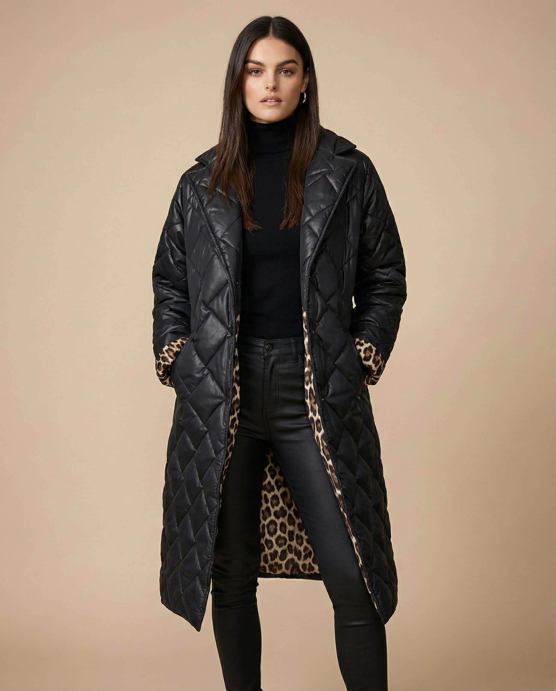 Camilla | Reversible Quilted Coat