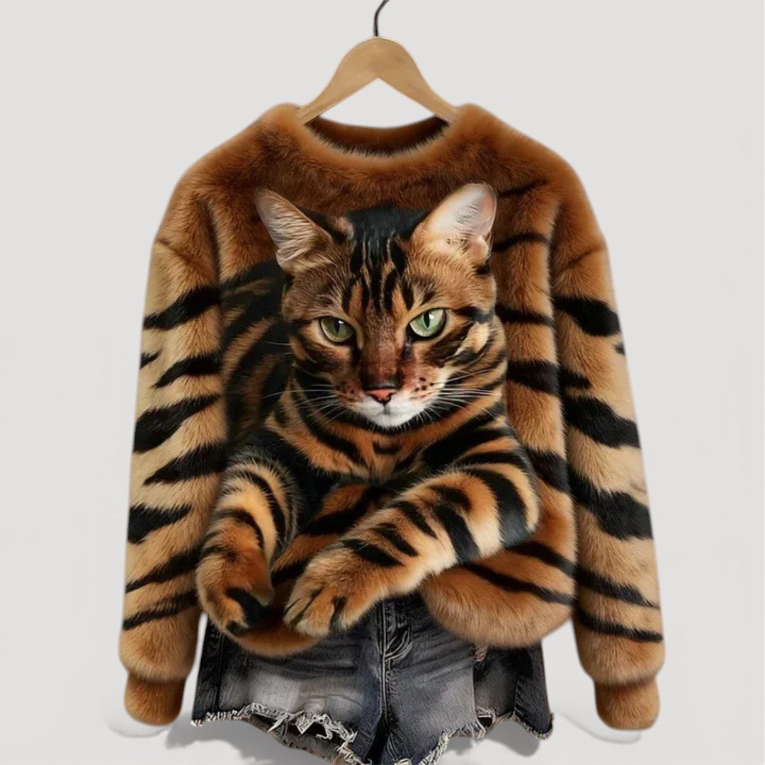 Celina – Cosy Cat Jumper