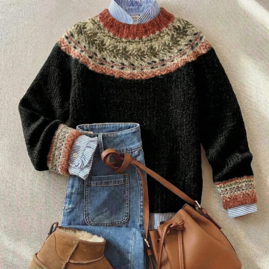 Karen | Classic Vintage Knit Sweater