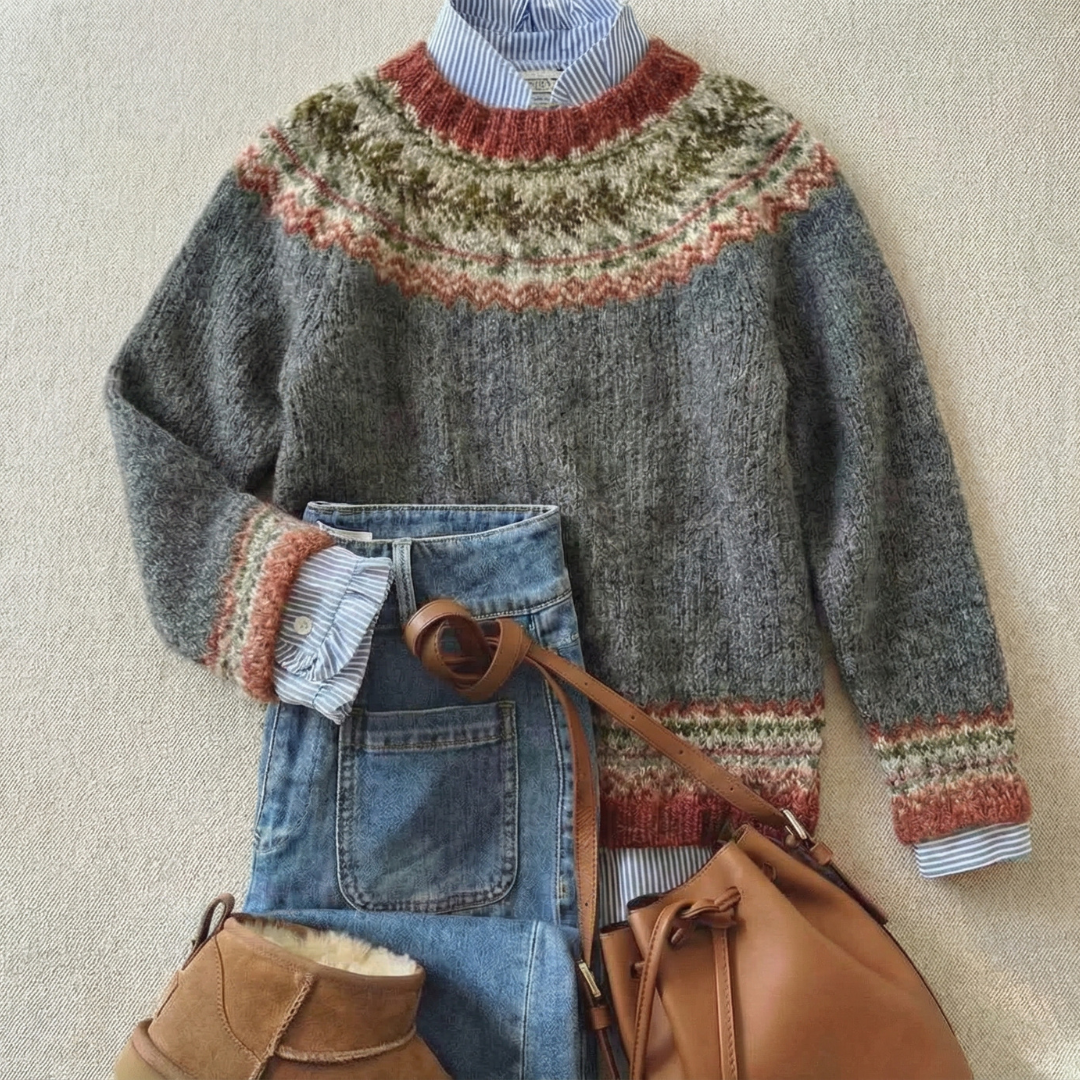 Cynthia | Classic Vintage Knit Sweater