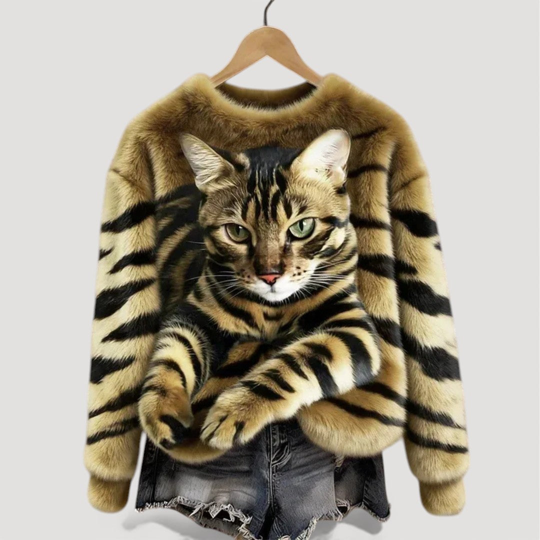 Celina – Cosy Cat Jumper