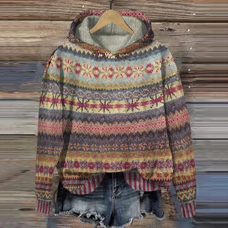 Anja - Cozy Ethnic Sweater