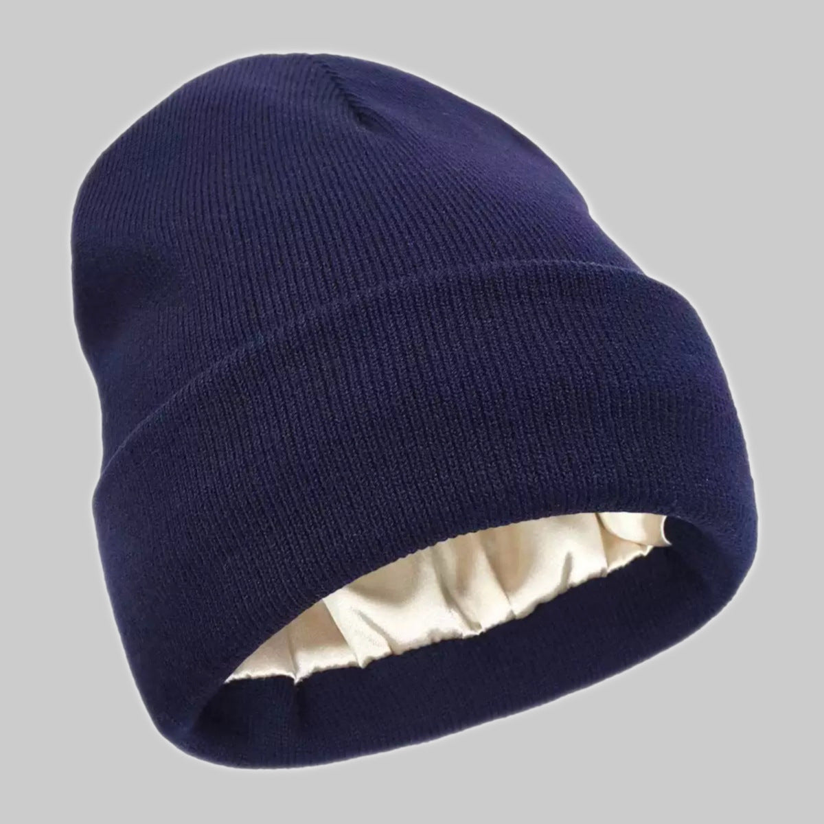 Krissy - Anti-Frizz Satin-Lined Winter Beanie