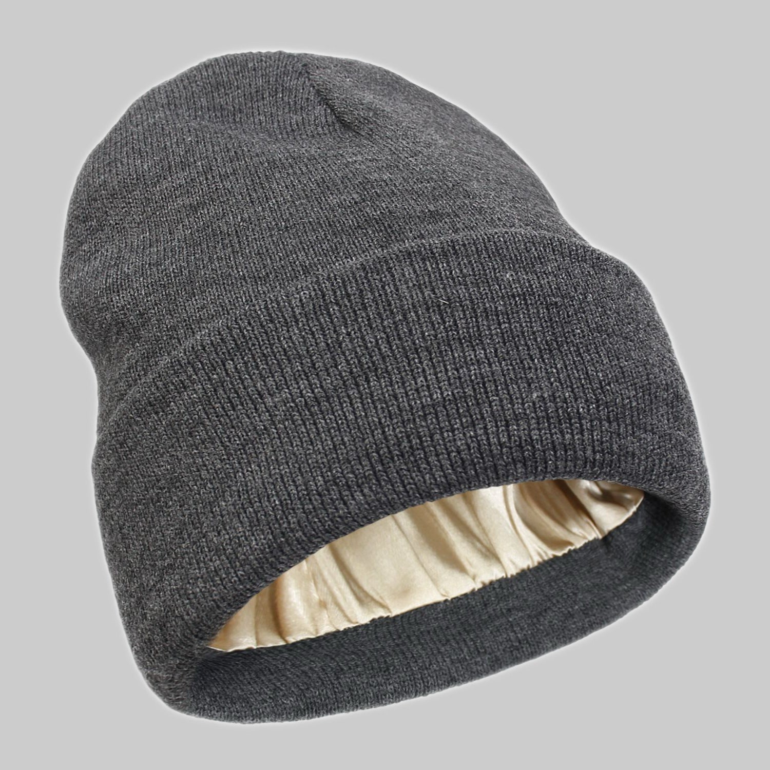Krissy - Anti-Frizz Satin-Lined Winter Beanie