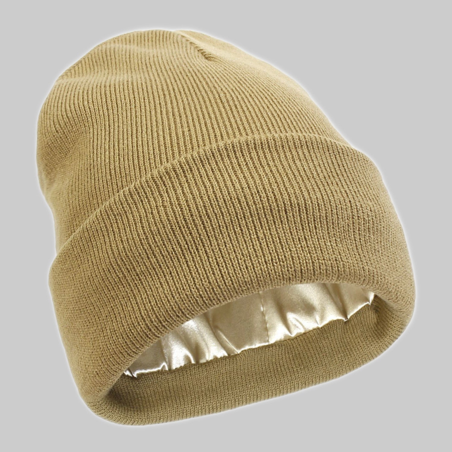 Krissy - Anti-Frizz Satin-Lined Winter Beanie