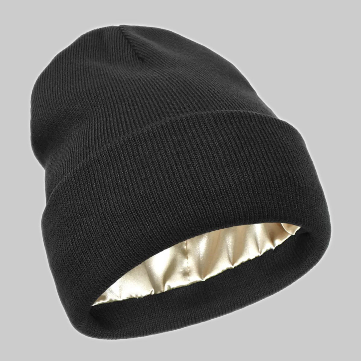 Krissy - Anti-Frizz Satin-Lined Winter Beanie
