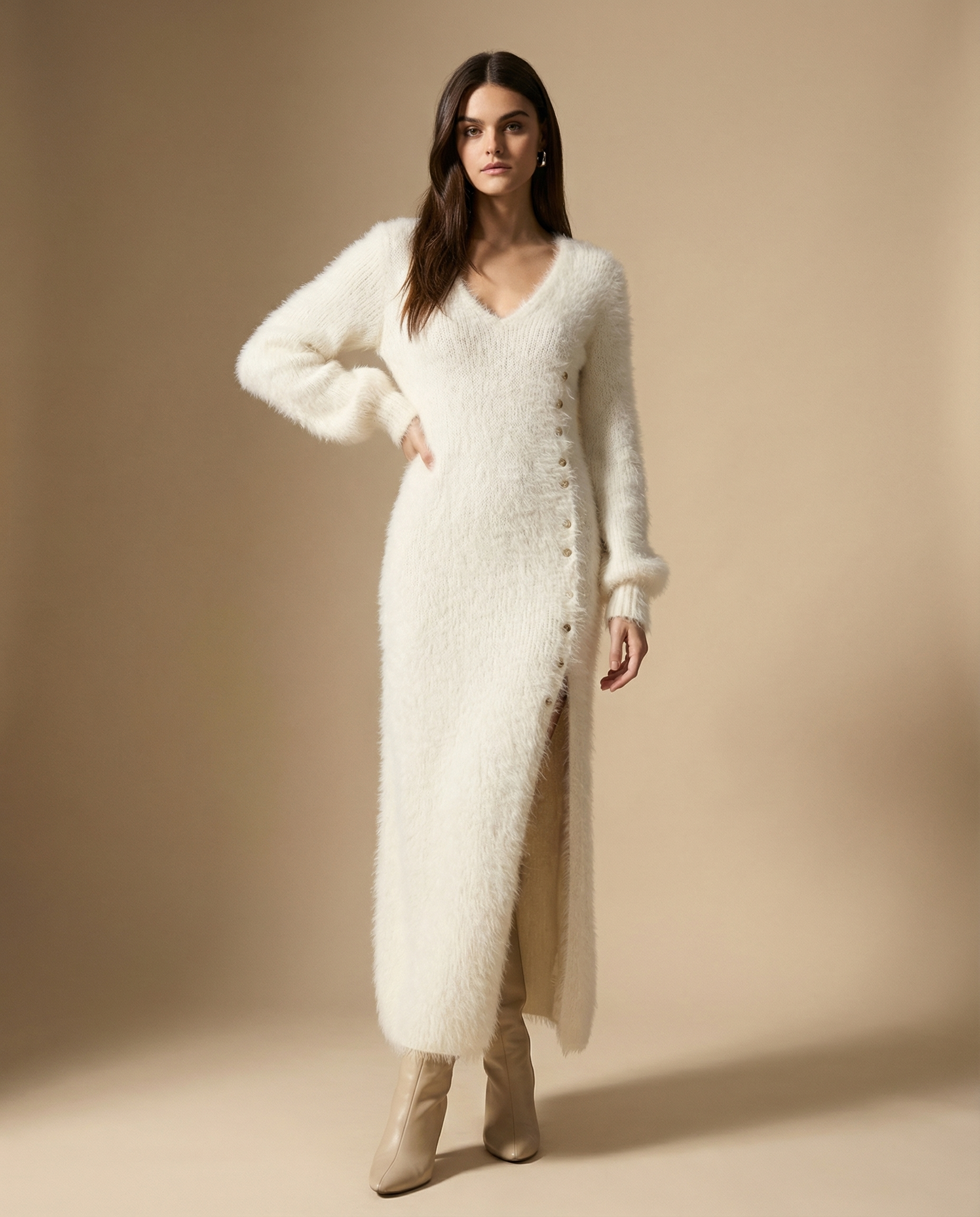 Brielle | Holiday Lounge Dress