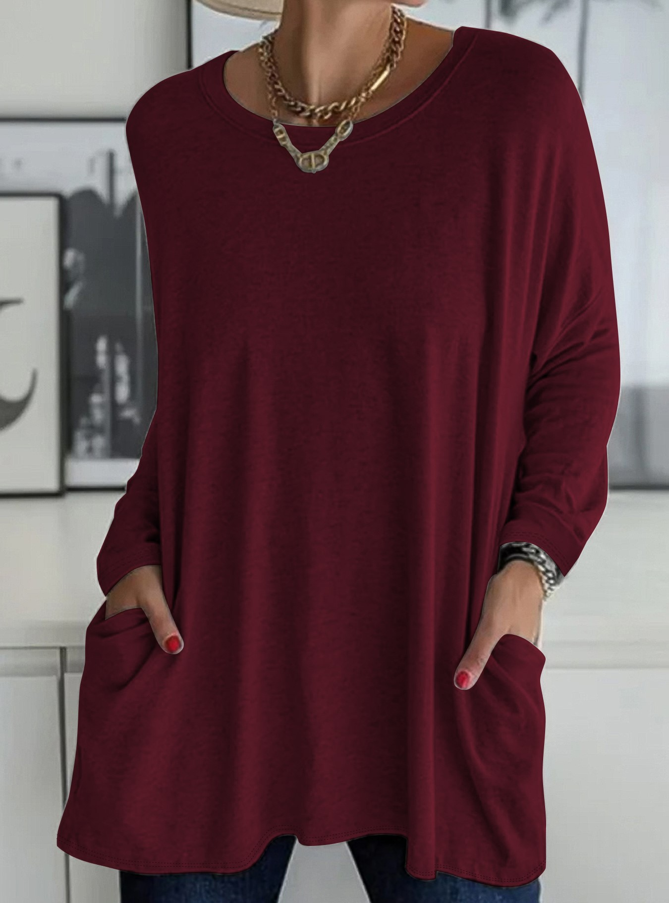 Clara – Relaxed Everyday Tunic with Pockets