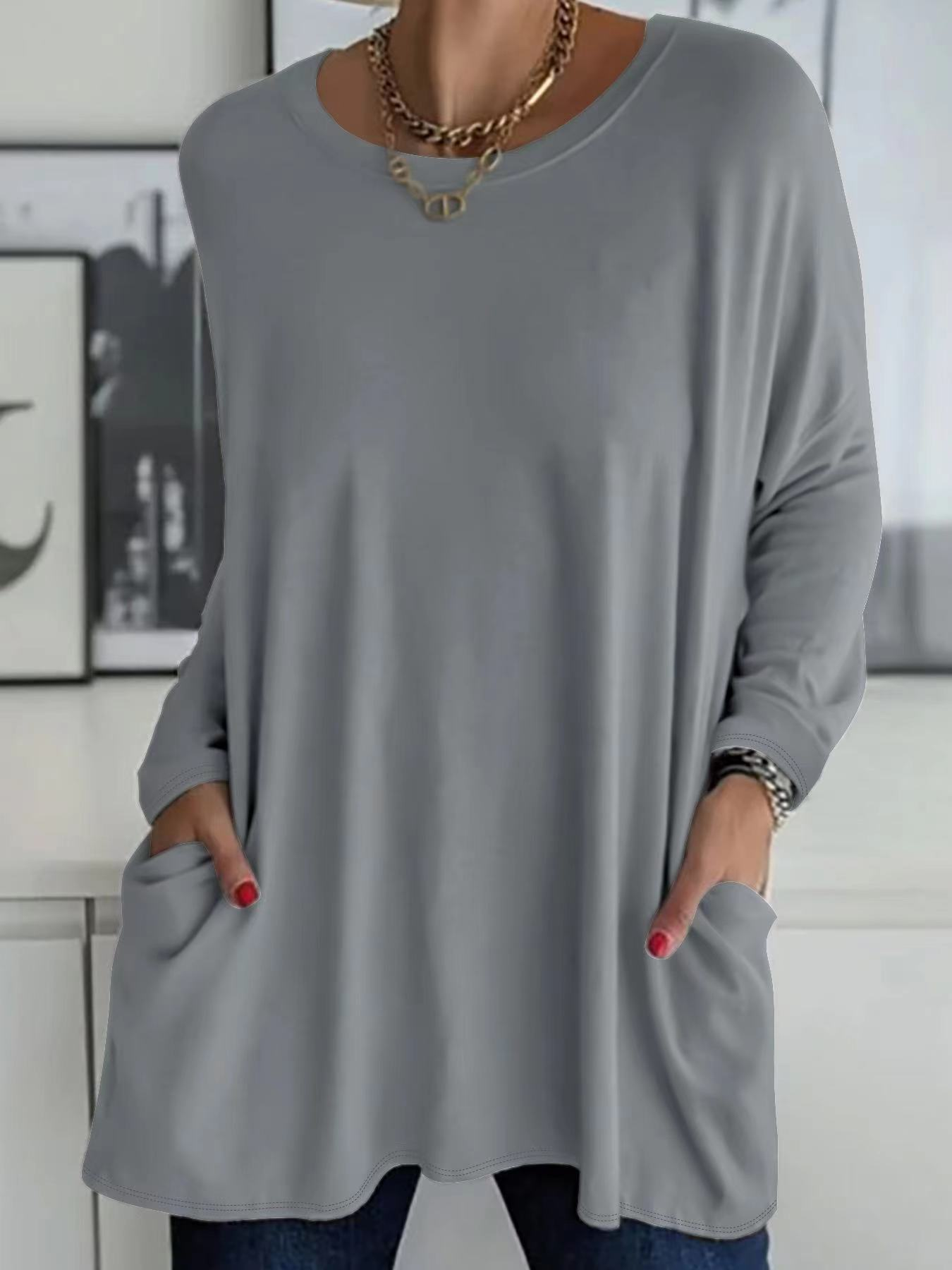 Clara – Relaxed Everyday Tunic with Pockets